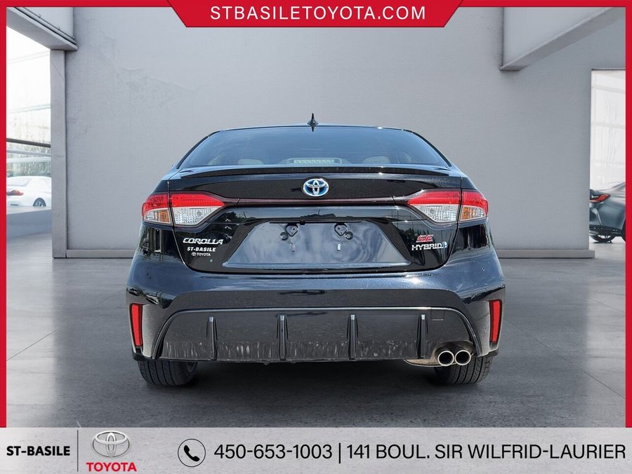 TOYOTA Corolla Hybride 2024 2024 Noir minuit métallisé