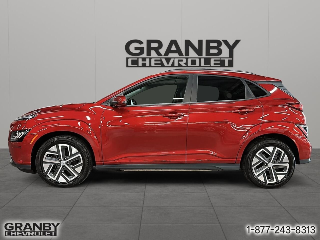 2023 Hyundai Kona Electric Ultimate TA | 25-0548A Red Granby - photo #7