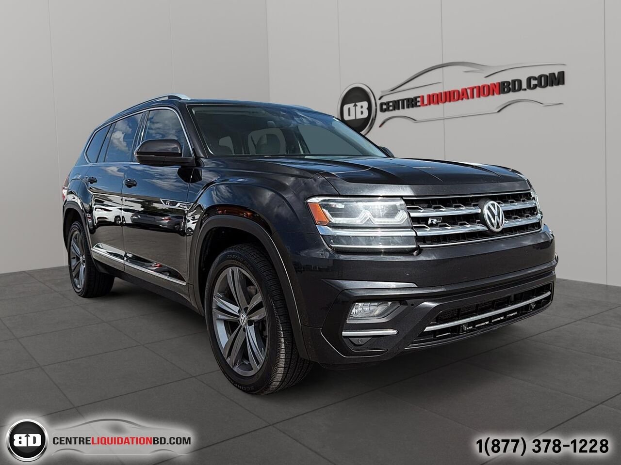 Volkswagen Atlas EXCELINE R-LINE V6 4MOTION | BD0372 2019 Noir Granby - photo #2