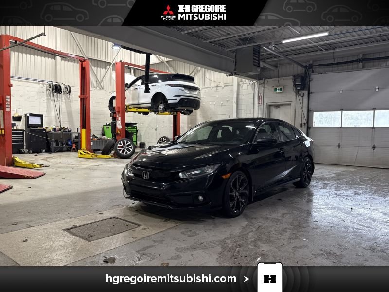 2019 Honda Civic Black Saint-Eustache - photo #4
