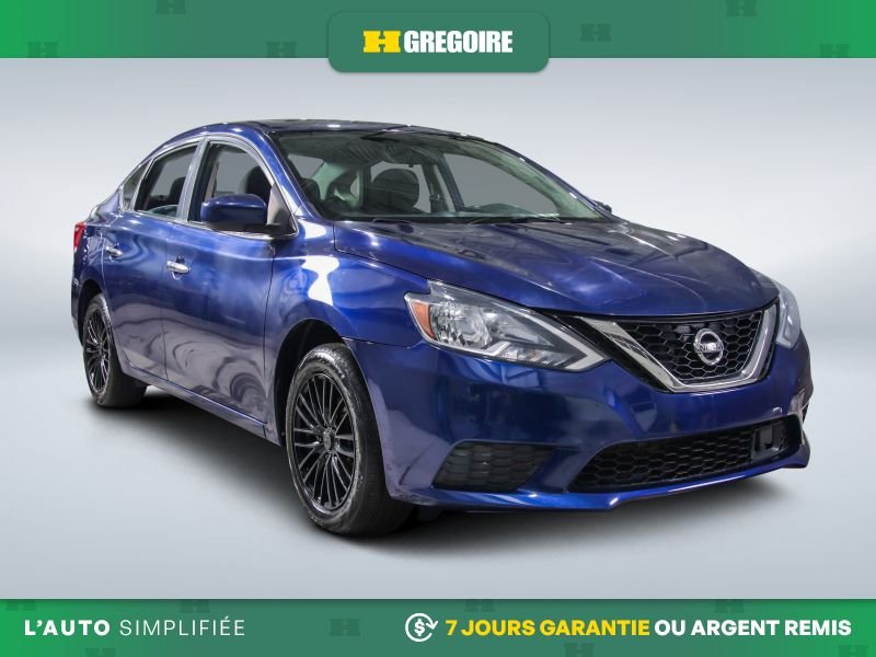 Nissan Sentra SV AUTO A/C TOIT CAM RECUL BLUETOOTH 2019 Bleu