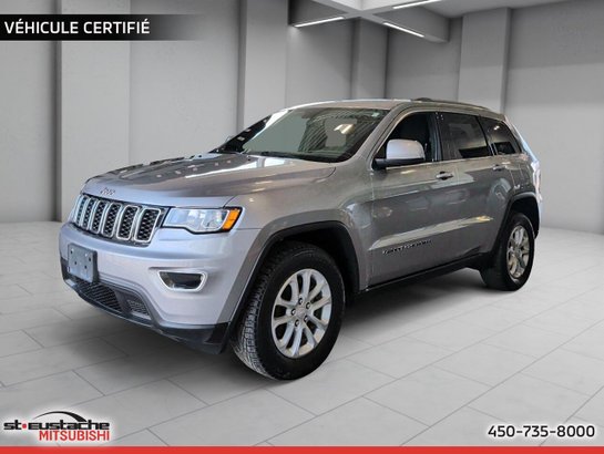 2021 Jeep Grand Cherokee Laredo 4x4-SIÈGES CHAUFFANTS-ÉCRAN TACTILE-CAMERA DE RECUL Silver