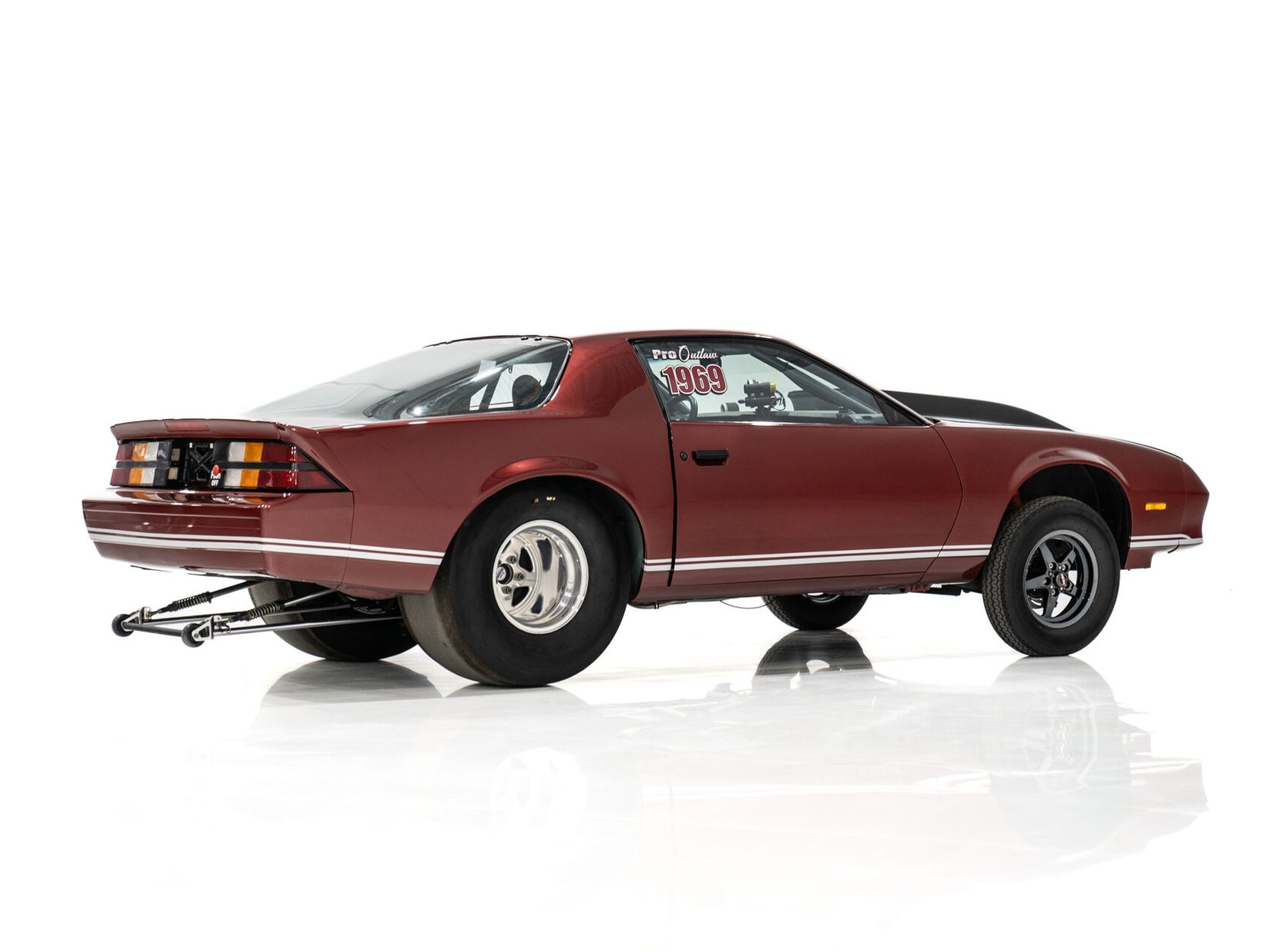 Chevrolet Camaro Rolling Chassis Drag Car Châssis prête pour l'installation motopropulseur 1987 Rouge Montréal - photo #25