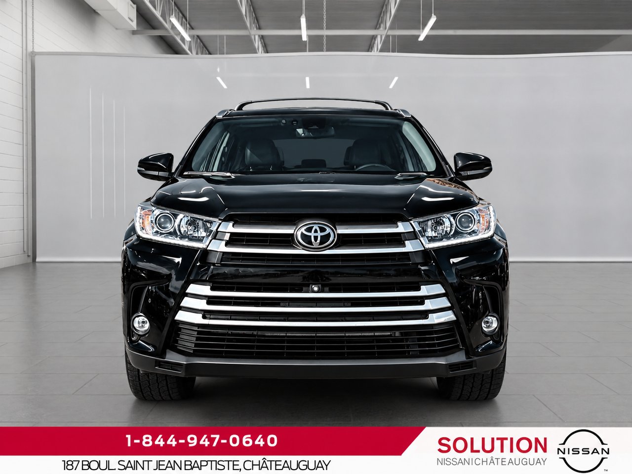 Toyota Highlander Limited TI 2019 Noir Châteauguay - photo #1