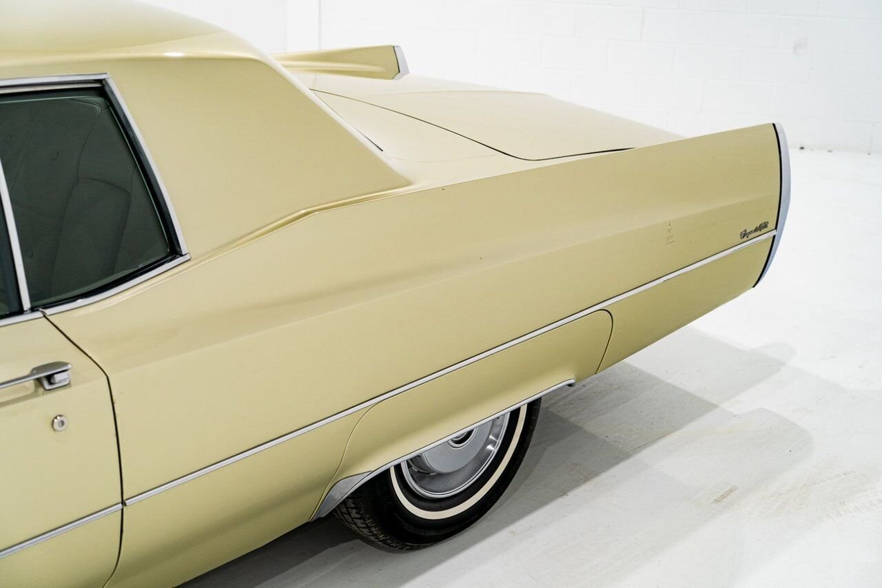 Cadillac DeVille Coupe *PRICE IN USD* Original California survivor factory A/C with only 36,992miles (59,532km) 1967 Or Montréal - photo #48