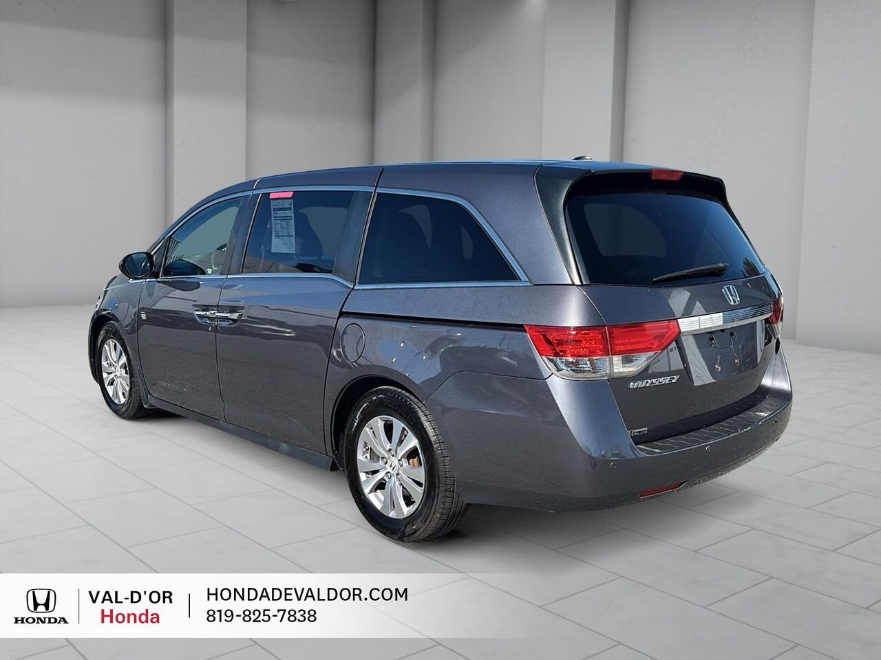 Honda Odyssey EX-L NAVI 2016 Gris Val-d'Or - photo #3