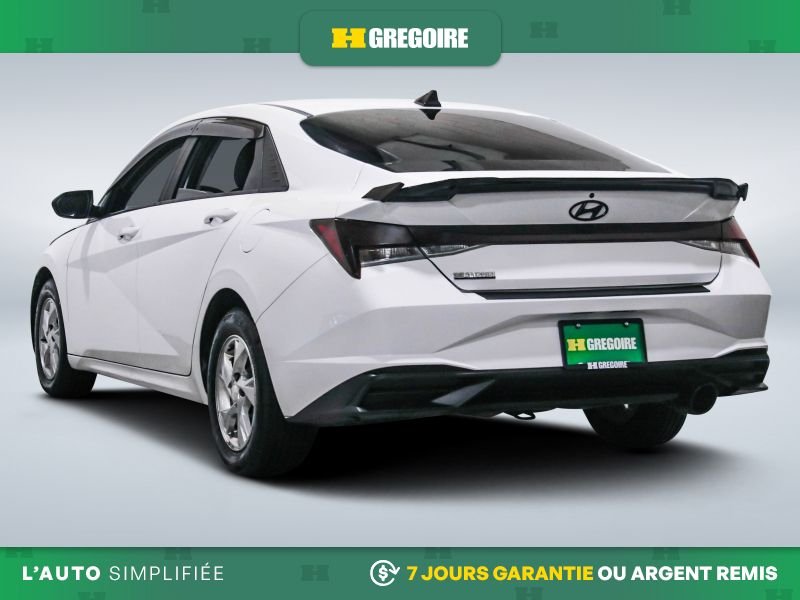 Hyundai Elantra 821689 | Essential MANUEL AC GR ELECT MAGS CAM RECUL BLEUTO 2022 Blanc Laval - photo #5