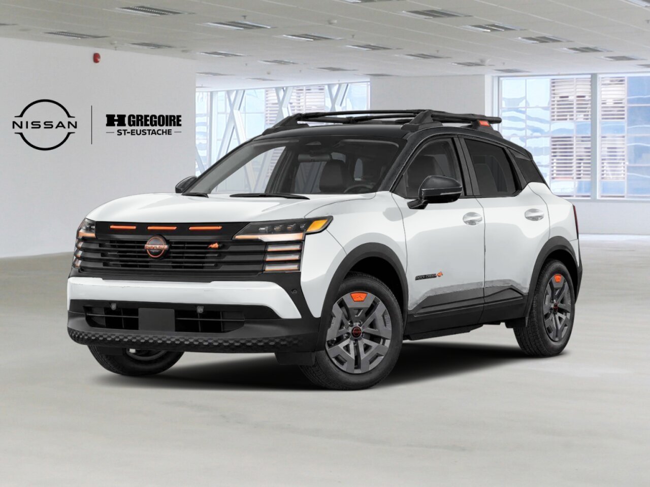2027 Nissan Kicks Aspen White TriCoat/Super Black Saint-Eustache - photo #0