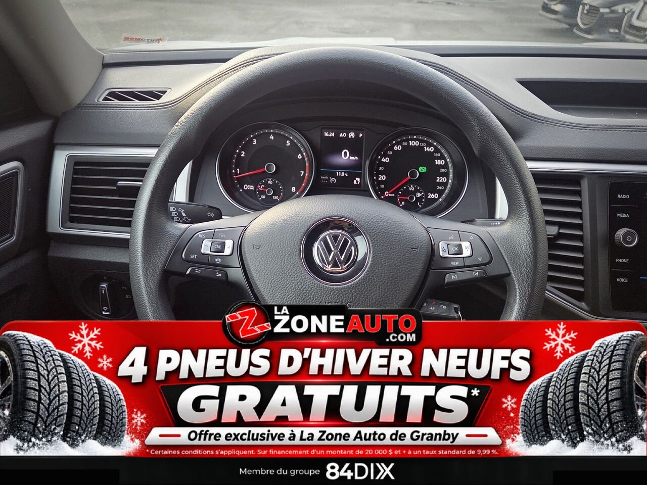 2019 Volkswagen Atlas V6 White Granby - photo #15