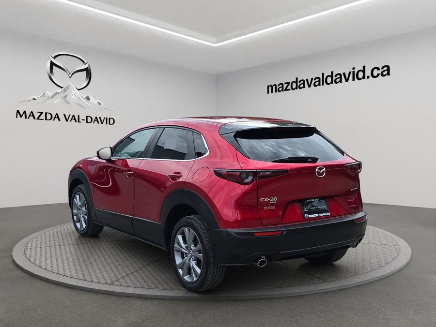 2023 Mazda CX-30 GS TI, INTÉGRALE, SIÈGES CHAUFFANTS, AUXILIÈRE, VOLANT CHAUFFANT Red