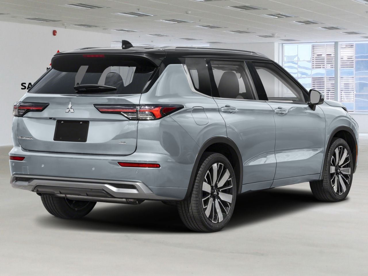 2026 Mitsubishi Outlander GT Moonstone Grey/Black Roof Montreal - photo #1