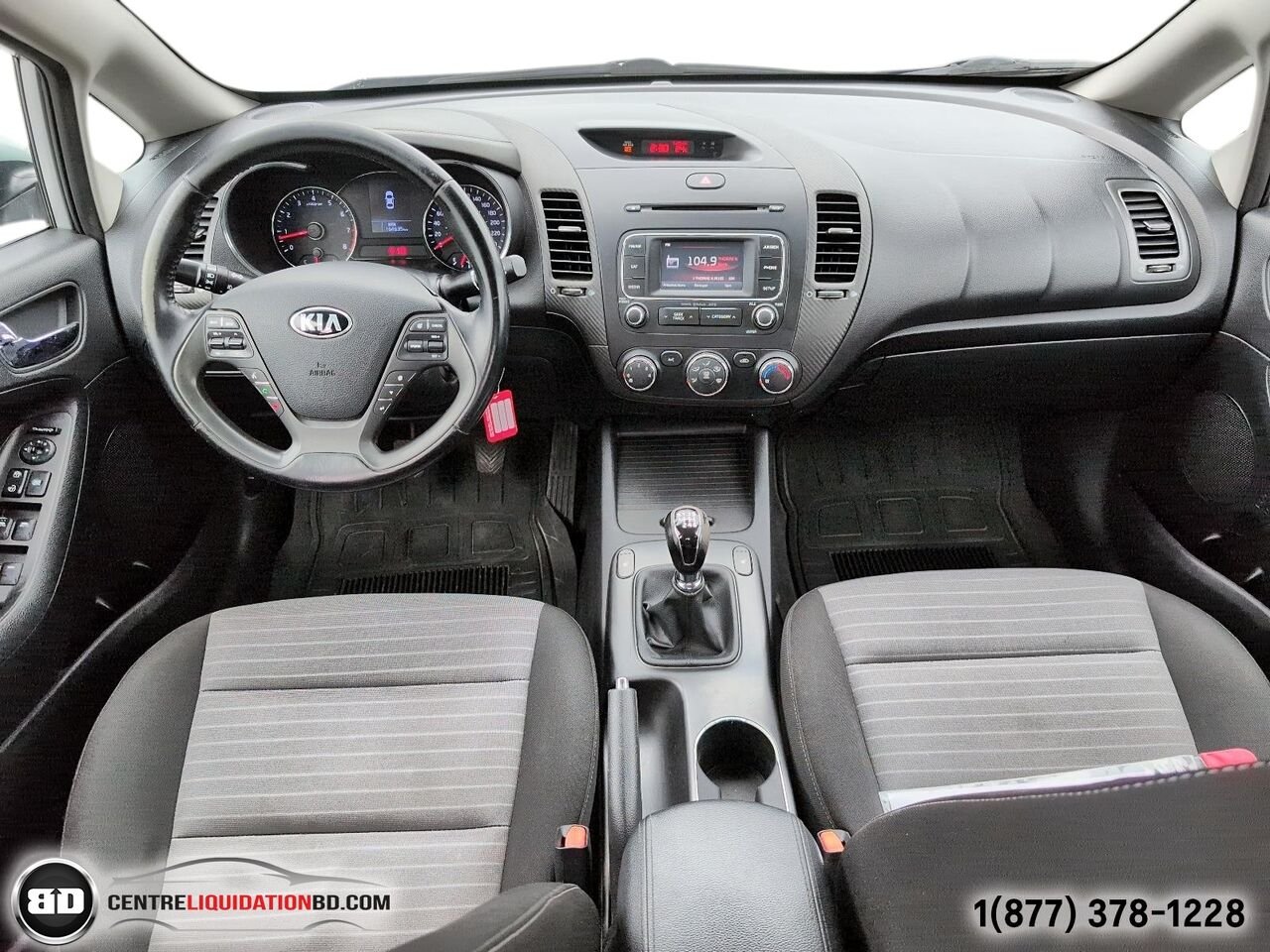 Kia Forte Berline 4 portes, boîte manuelle, EX | BD0329 2015 Argent Granby - photo #12