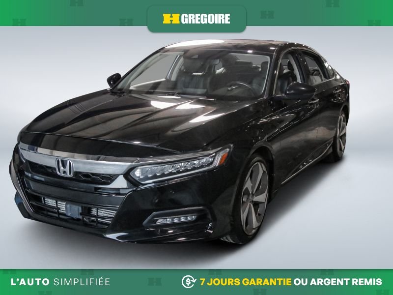 Honda Accord 821135 | Touring AUTO A/C MAGS CUIR TOIT NAV CAM RECUL BLUE 2020 Noir Laval - photo #2