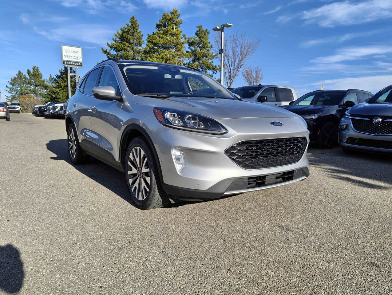 2020 Ford Escape Titanium Hybrid AWD Grey Sherwood Park - photo #2