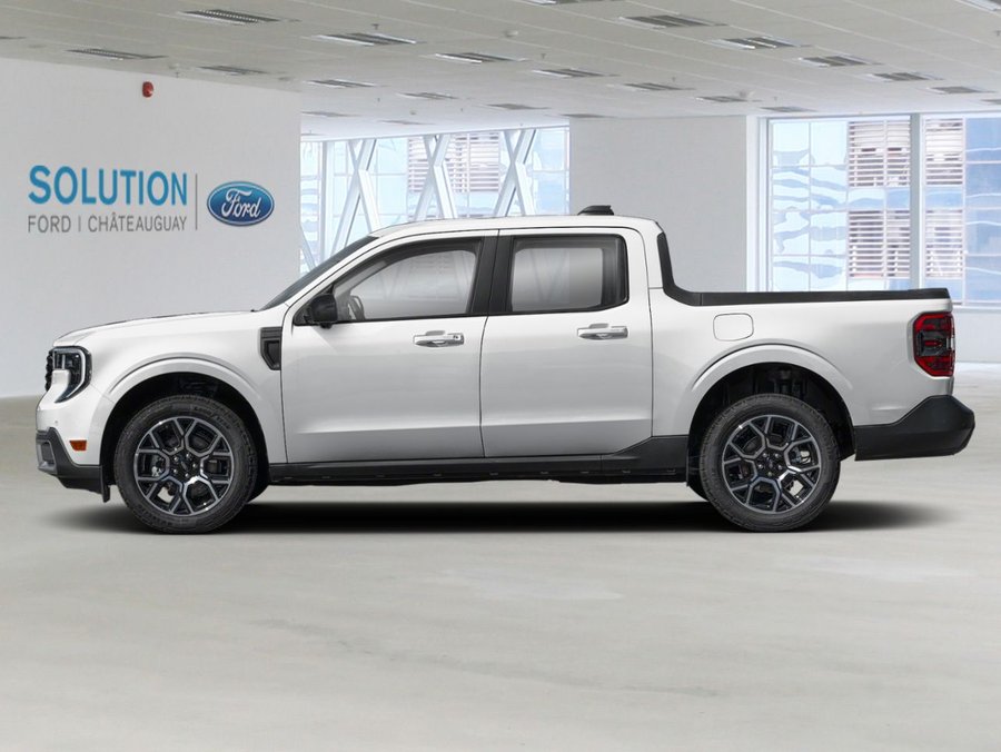 2026 Ford Maverick LARIAT cabine SuperCrew TI Space White Metallic