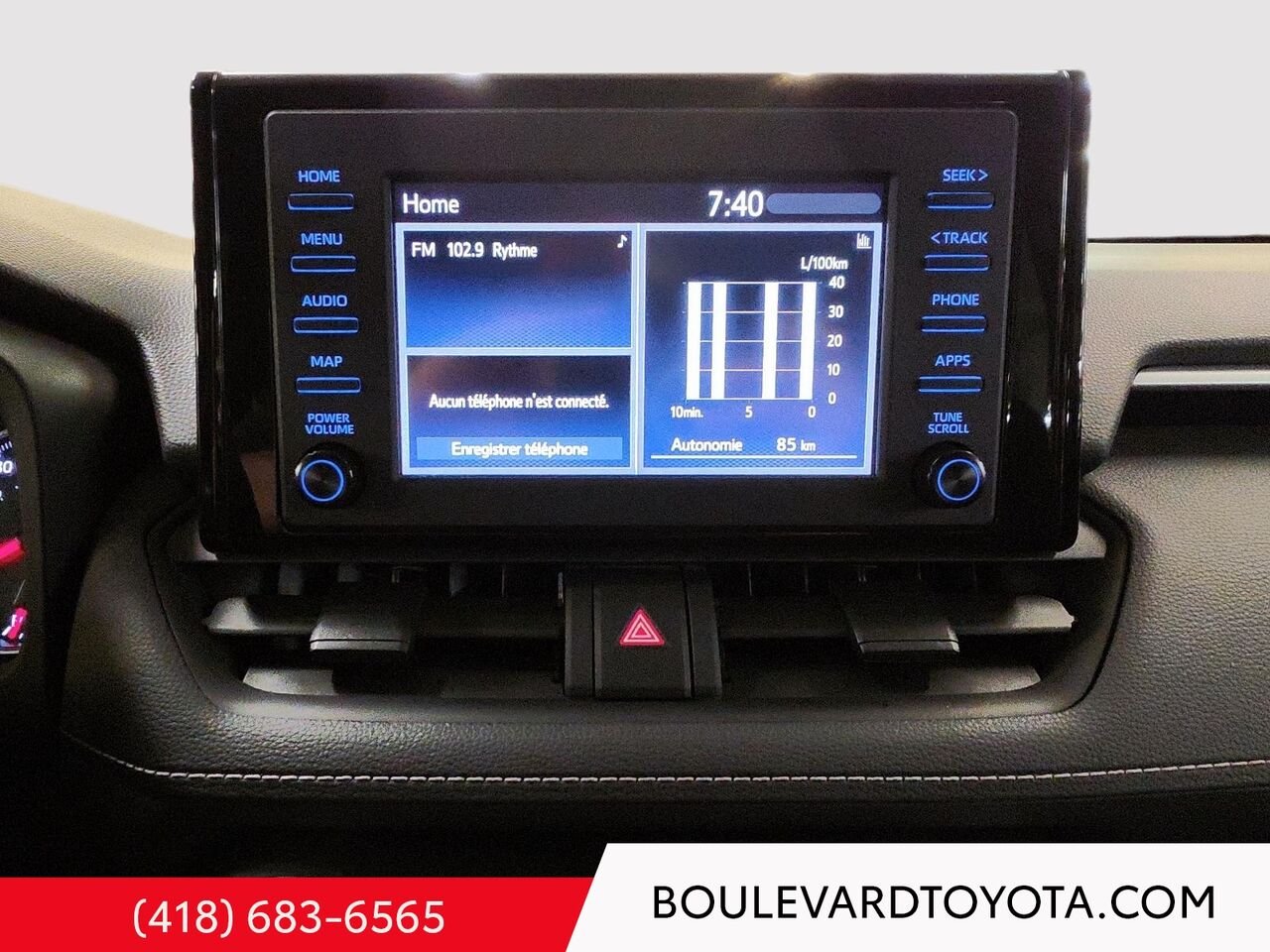 Toyota RAV4 100286A-6 | LE, AWD 2022 Noir Québec - photo #11