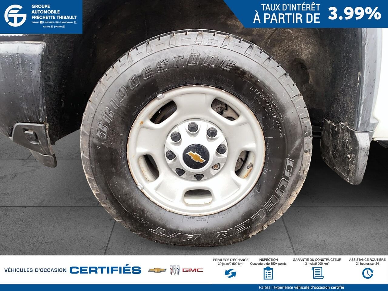 Chevrolet Silverado 2500HD WT cabine multiplace 4RM 172 po 2024 Blanc Montmagny - photo #6