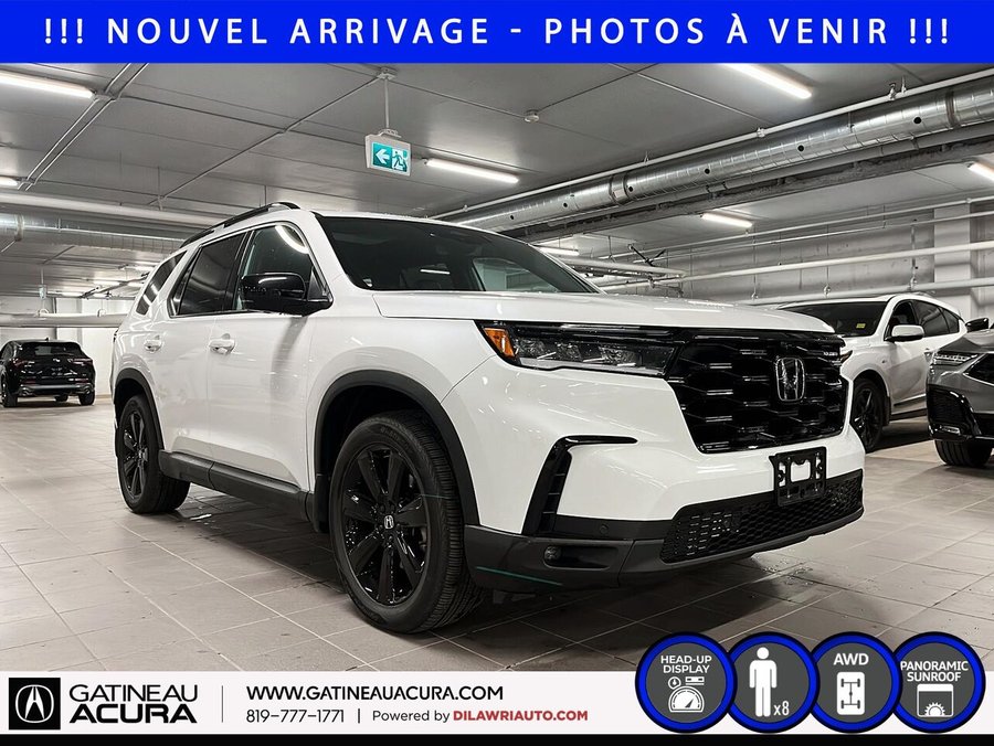 2024 Honda Pilot Black Edition AWD White