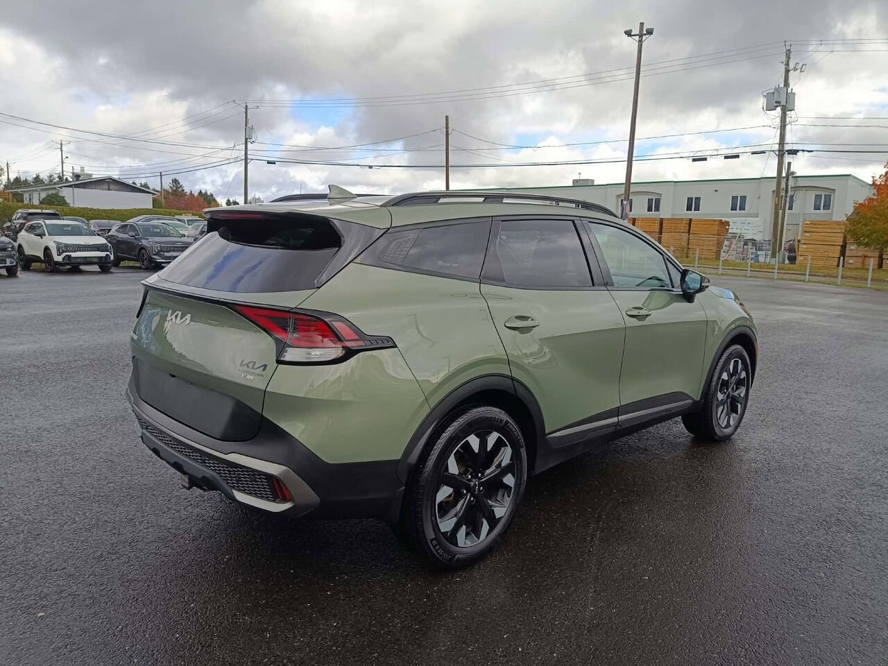 Kia Sportage 2023 Vert Nantes - photo #5