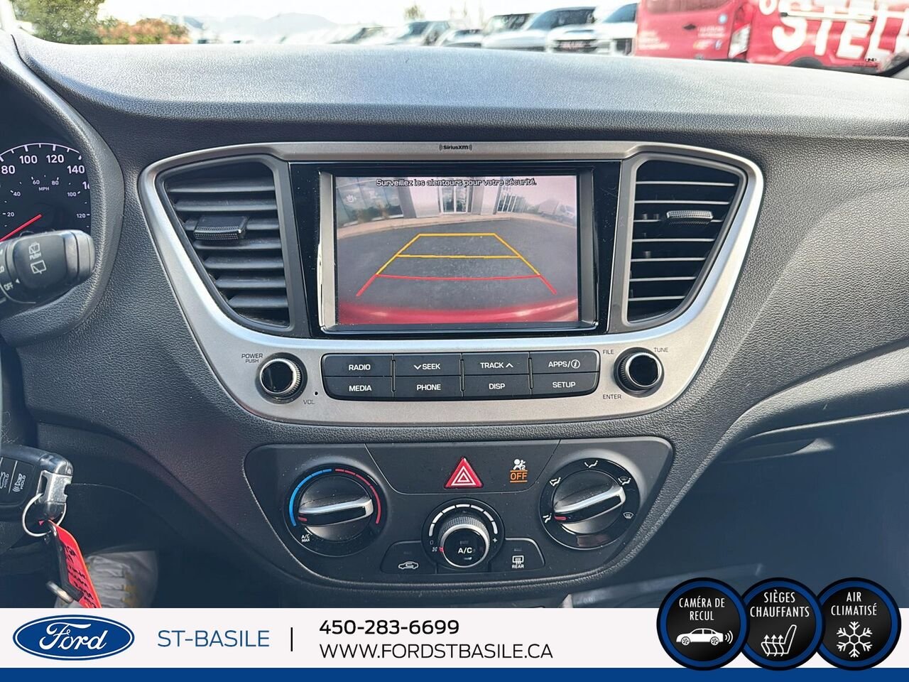 2019 HYUNDAI ACCENT Red Saint-Basile-le-Grand - photo #23
