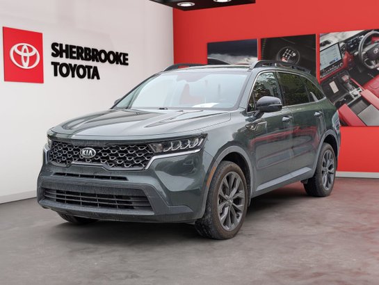 Kia Sorento X-Line/VOLANT CHAUFFANT/CAMÉRA DE RECUL/AC BIZONE/RÉGULATEUR DE VITESSE 2021 Vert