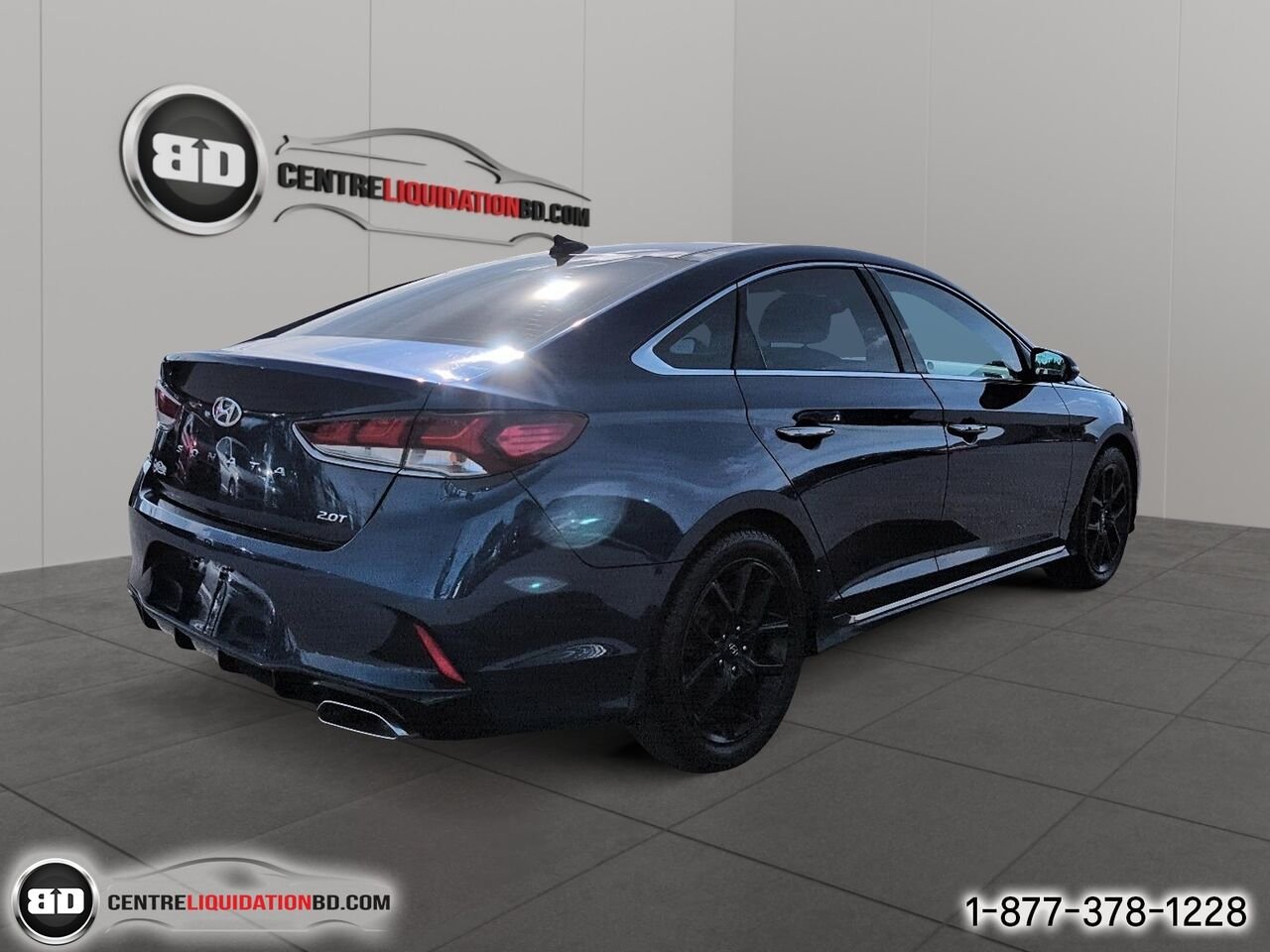 2018 Hyundai Sonata 2.0T Sport | BD0423 Blue Granby - photo #5