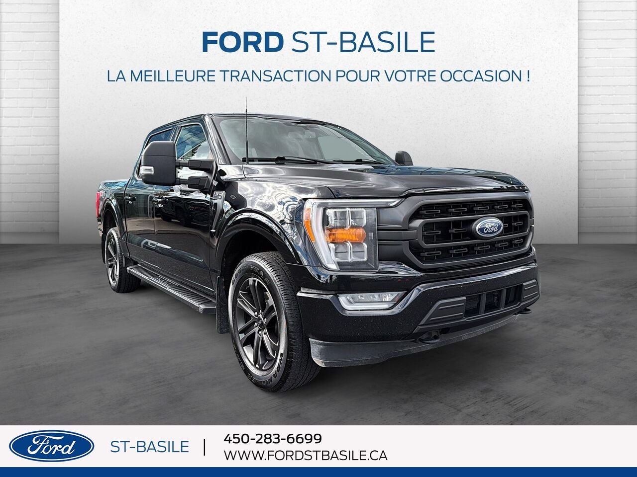 Ford F-150 2022 Noir Saint-Basile-le-Grand - photo #10