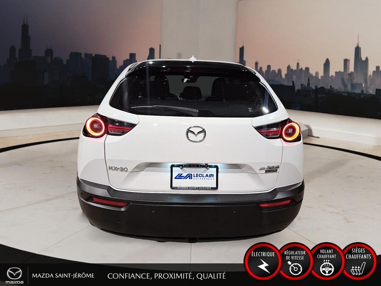 Mazda MX-30 2022 Blanc Ste-Agathe des Monts - photo #6