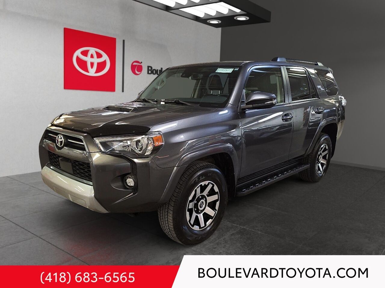 Gray 2023 Toyota 4Runner SUV / Crossover Four-Wheel Drive Automatic