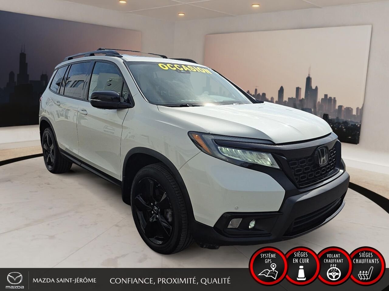 Honda Passport 2019 Blanc Saint-Jérôme - photo #3