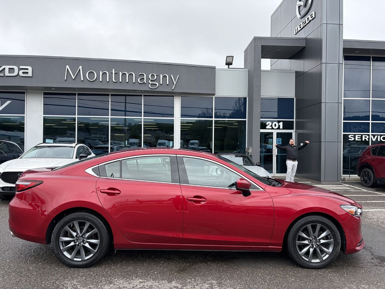 2018 MAZDA 6 GS-L GS-L Turbo BA Red Montmagny - photo #3