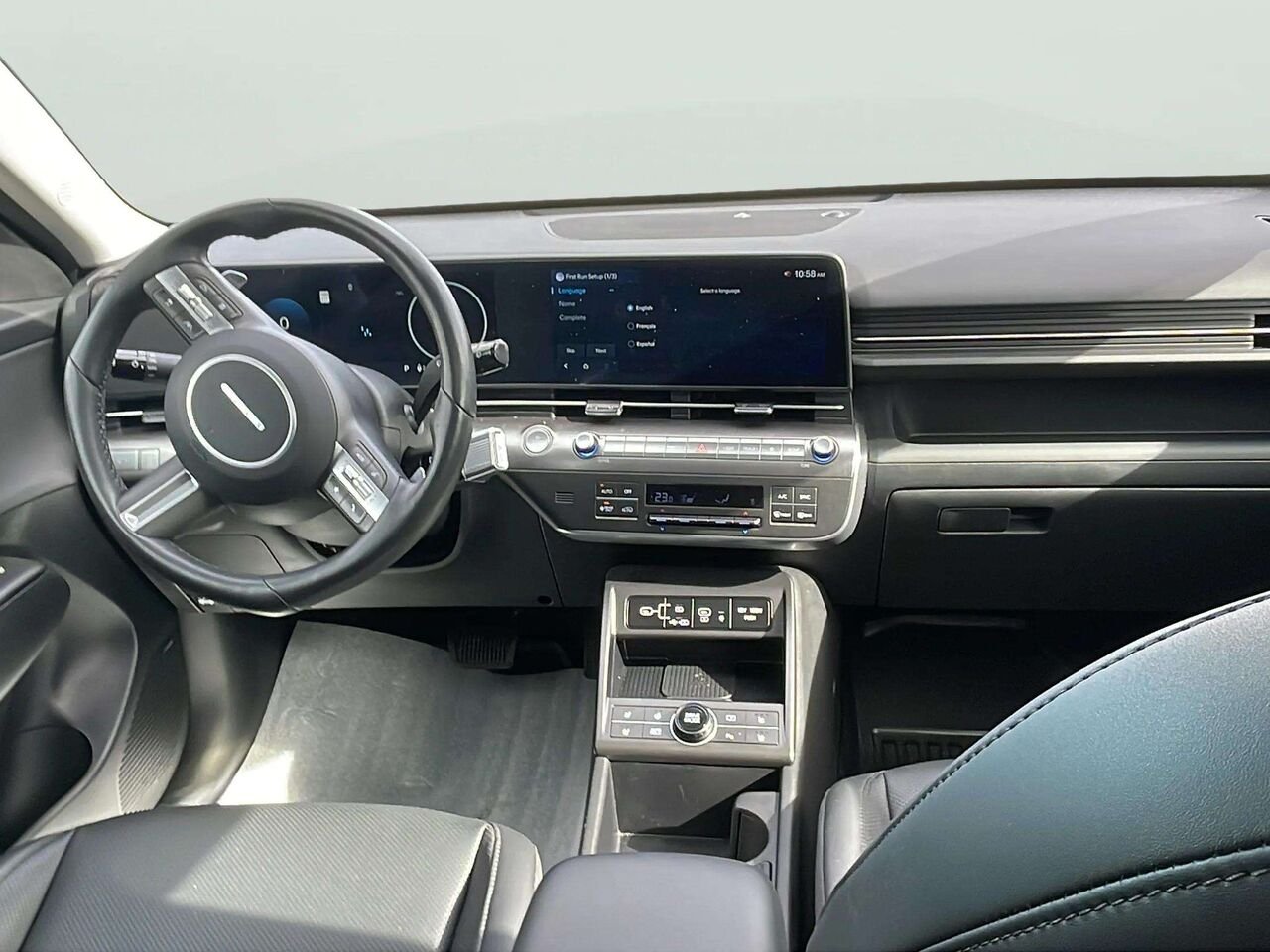 Hyundai Kona électrique Preferred TA avec ensemble Ultimate deux tons 2025 Bleu Gatineau - photo #9