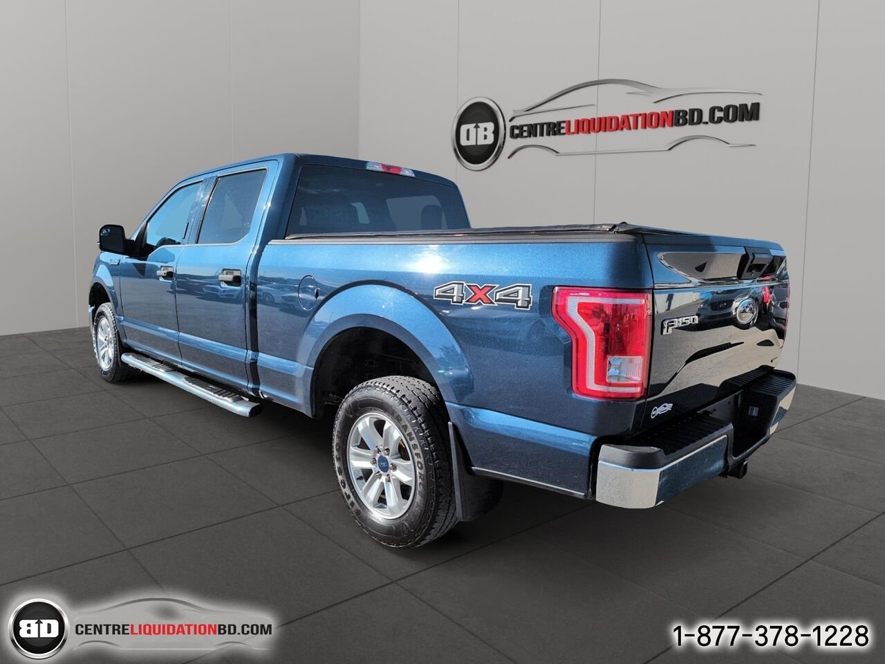 Ford F-150 SuperCrew 4RM 157 po XLT | BD0399 2016 Bleu Granby - photo #7