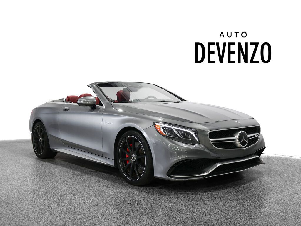 Gray 2017 Mercedes-Benz S-Class Convertible All-Wheel Drive 7-Speed Automatic
