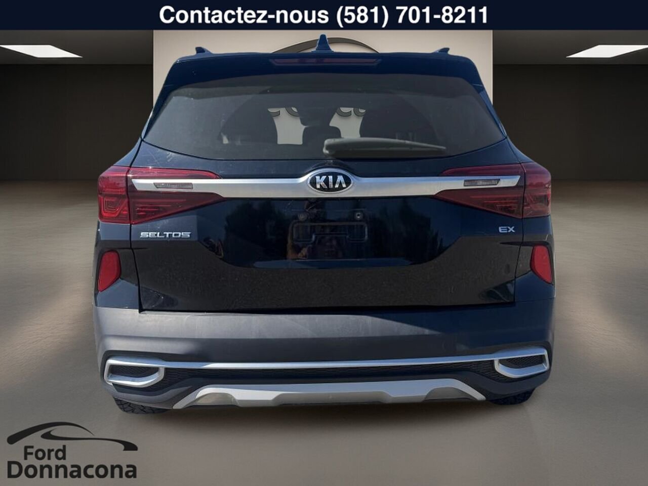 2021 Kia Seltos Black  - photo #4