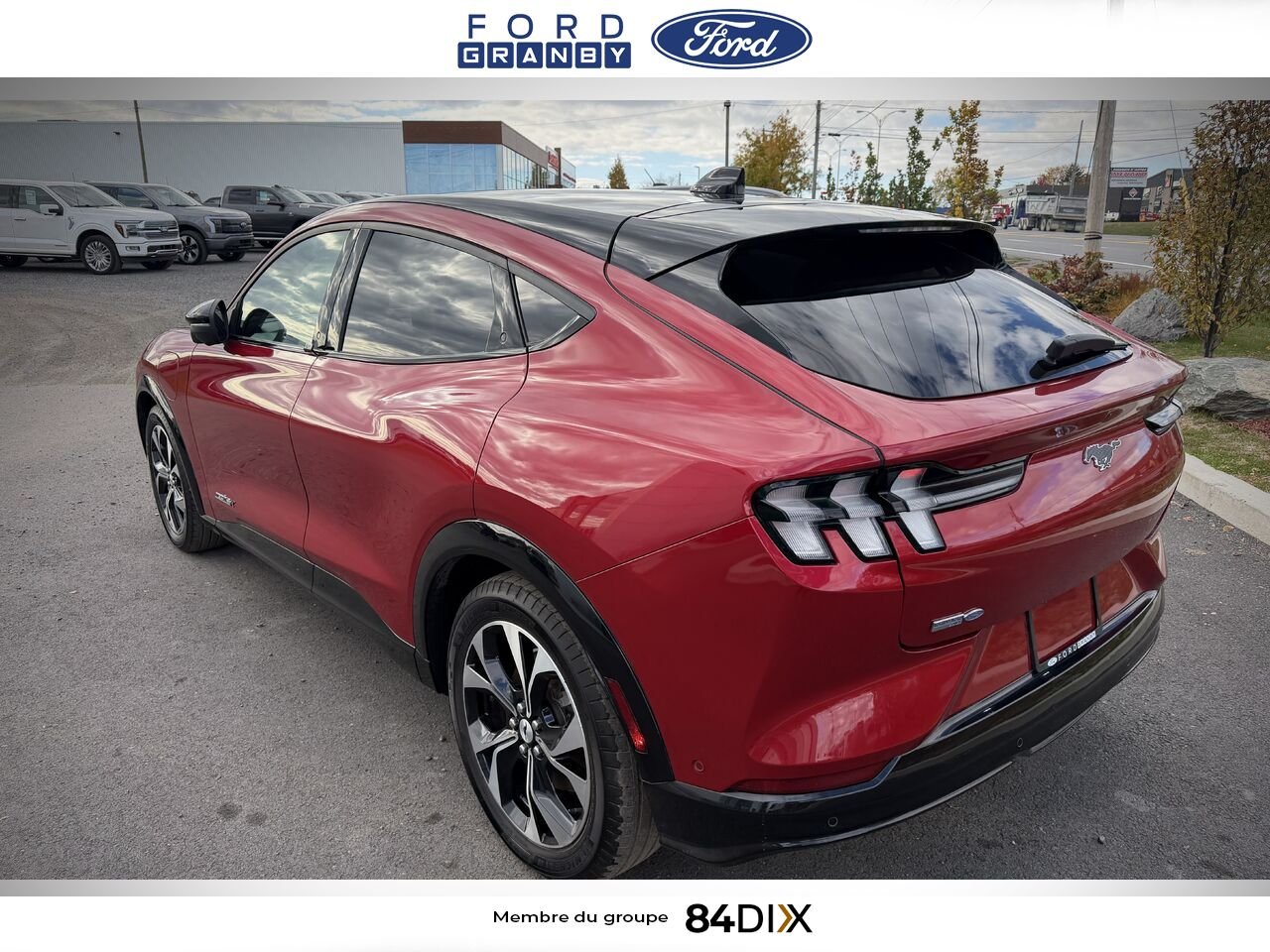 2023 Ford Mustang Mach-E Red Granby - photo #6