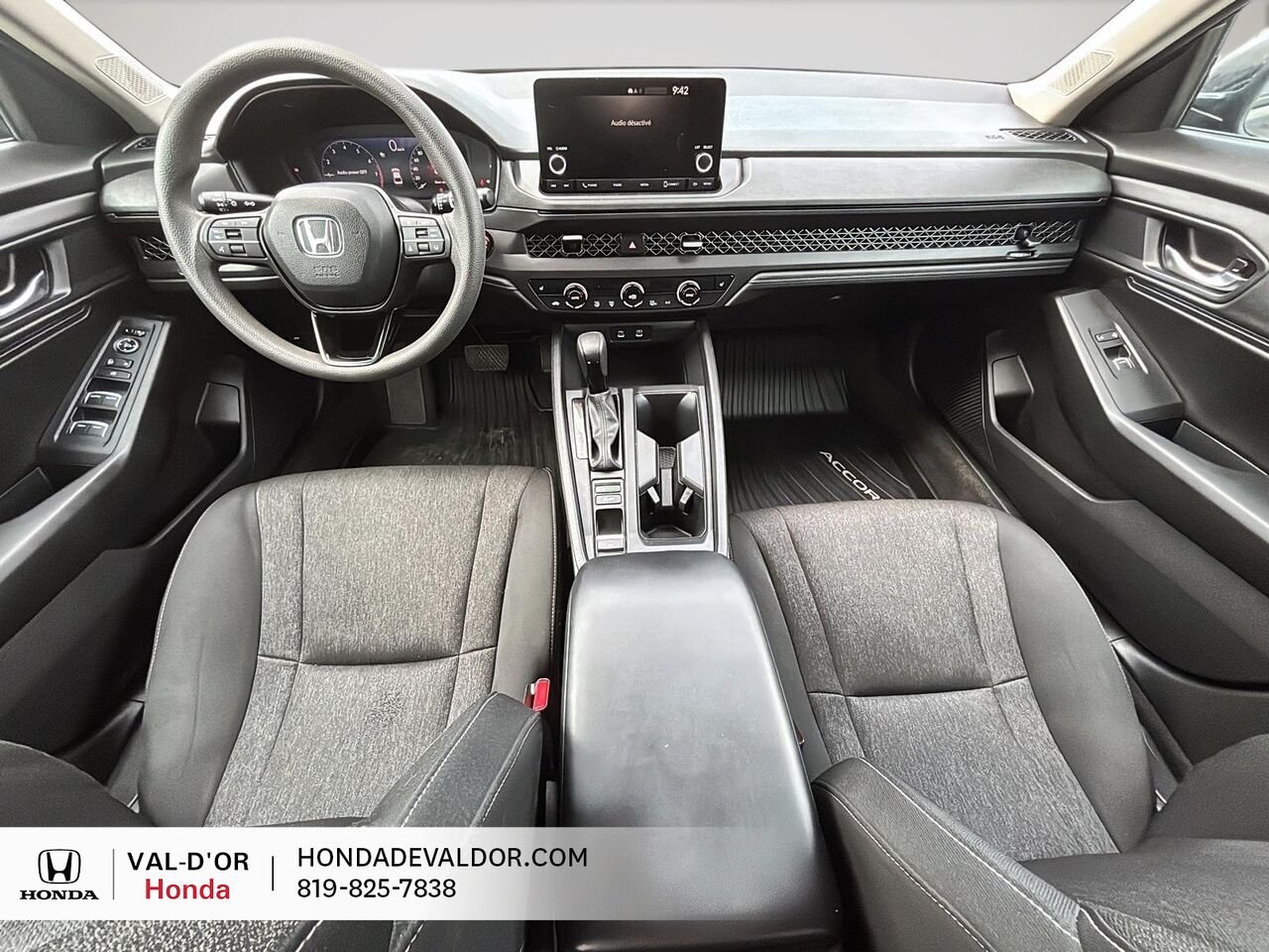 Honda Berline Accord EX 2023 Noir Val-d'Or - photo #7