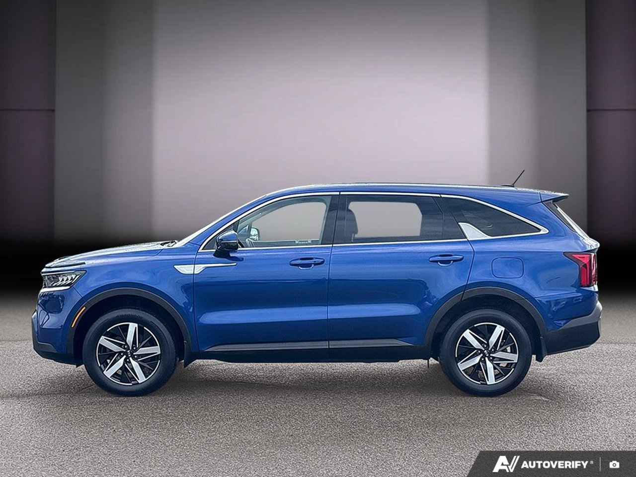 Kia Sorento 5XYRGDLCXMG020417 2021 Bleu Mirabel - photo #1