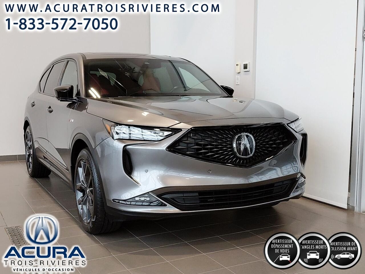 Acura MDX A-SPEC 2022 Gris Trois-Rivières - photo #1