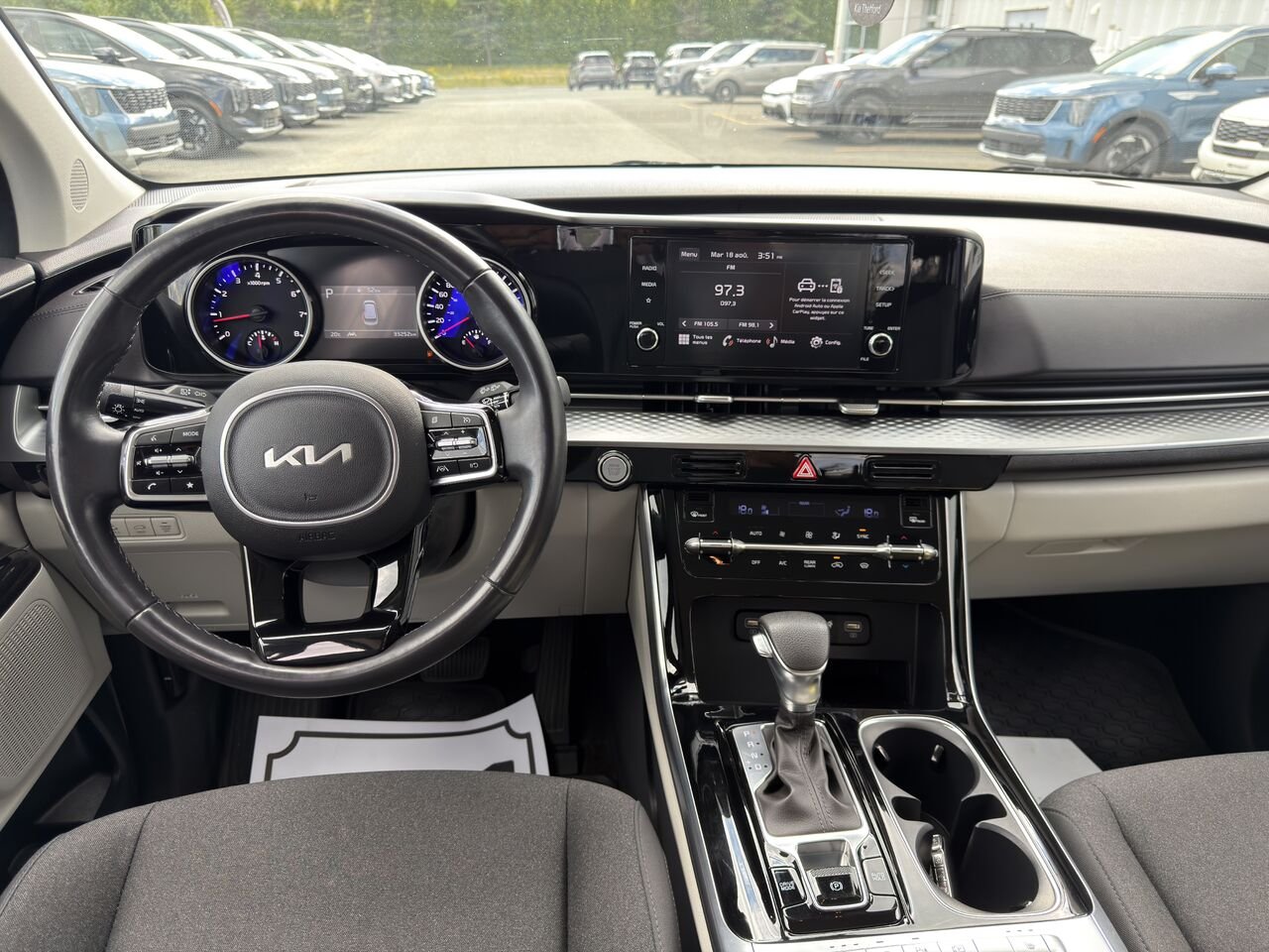 Kia Carnival 2024 Blanc Thetford Mines - photo #14