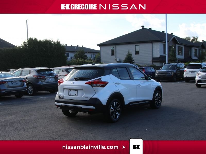 Nissan Kicks BR6415 | SR/BOSE/CARPLAY/CUIR/MAGS/AC/CAMERA/BT 2019 Blanc Laval - photo #5
