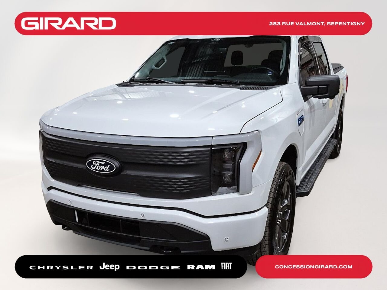 Ford F-150 LIGHTNING 2025 Blanc Repentigny - photo #0