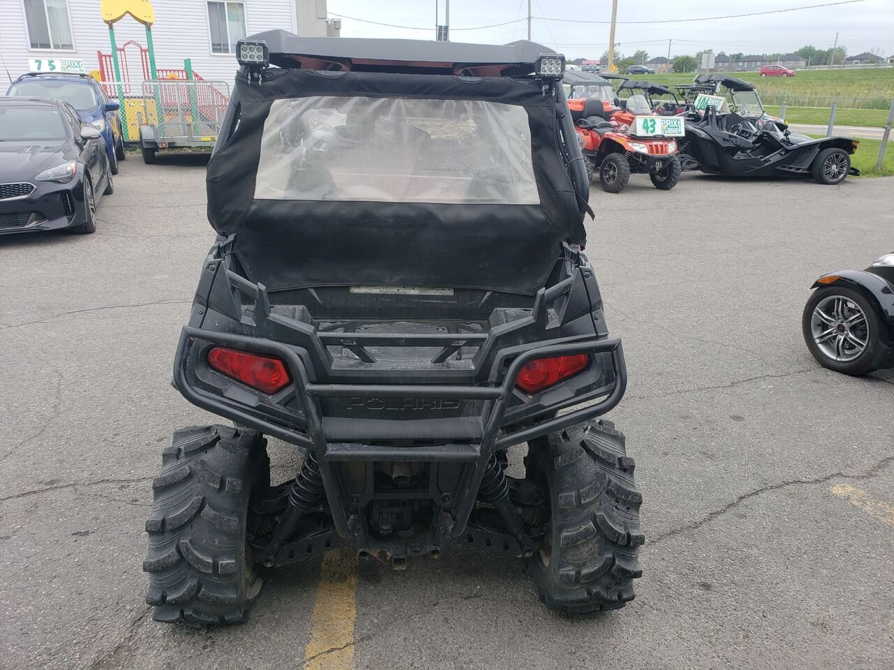 polaris rzr 2012 Rouge Longueuil, - photo #5