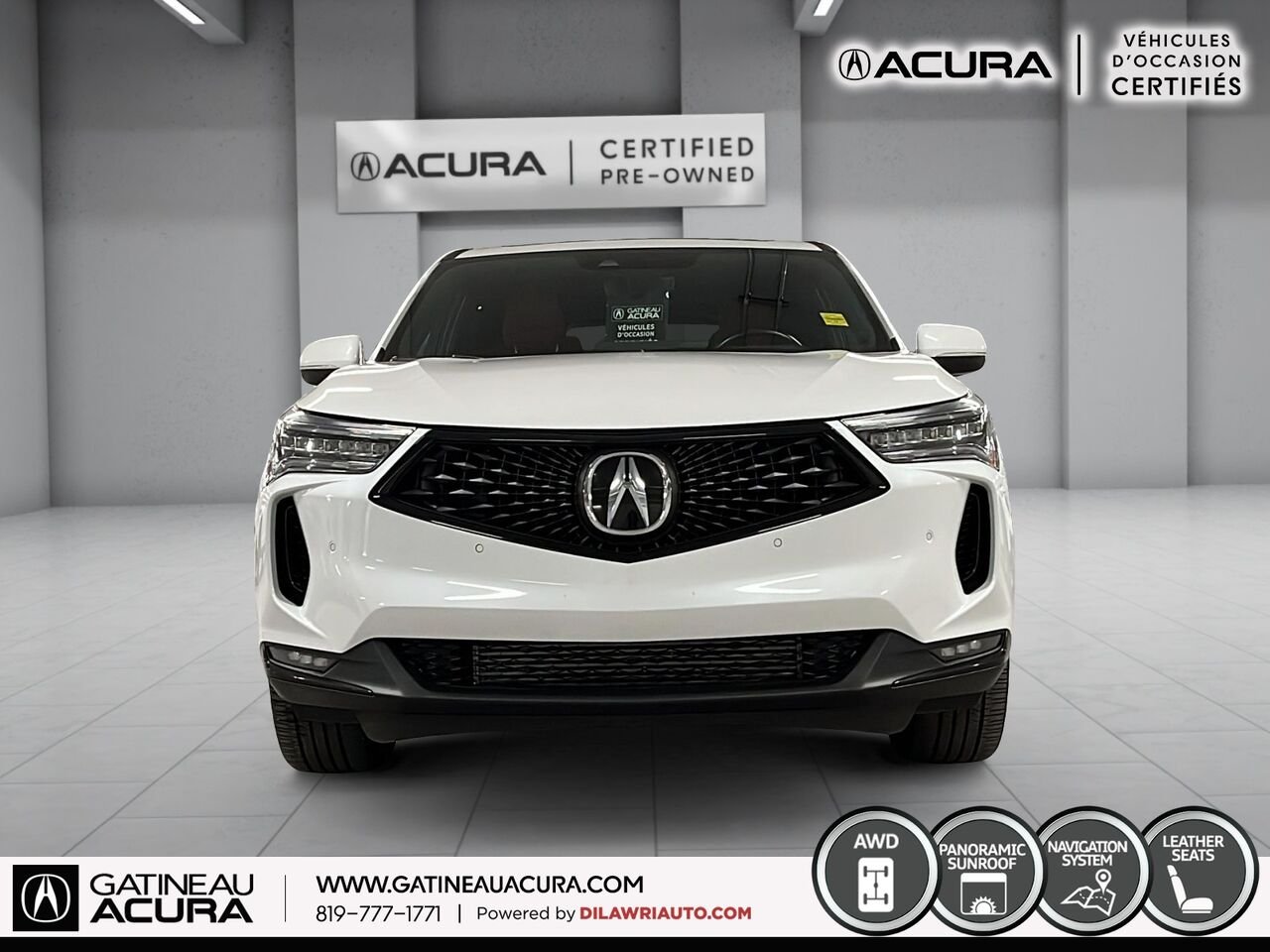 Acura RDX A-Spec SH-AWD 2023 Blanc Gatineau - photo #12