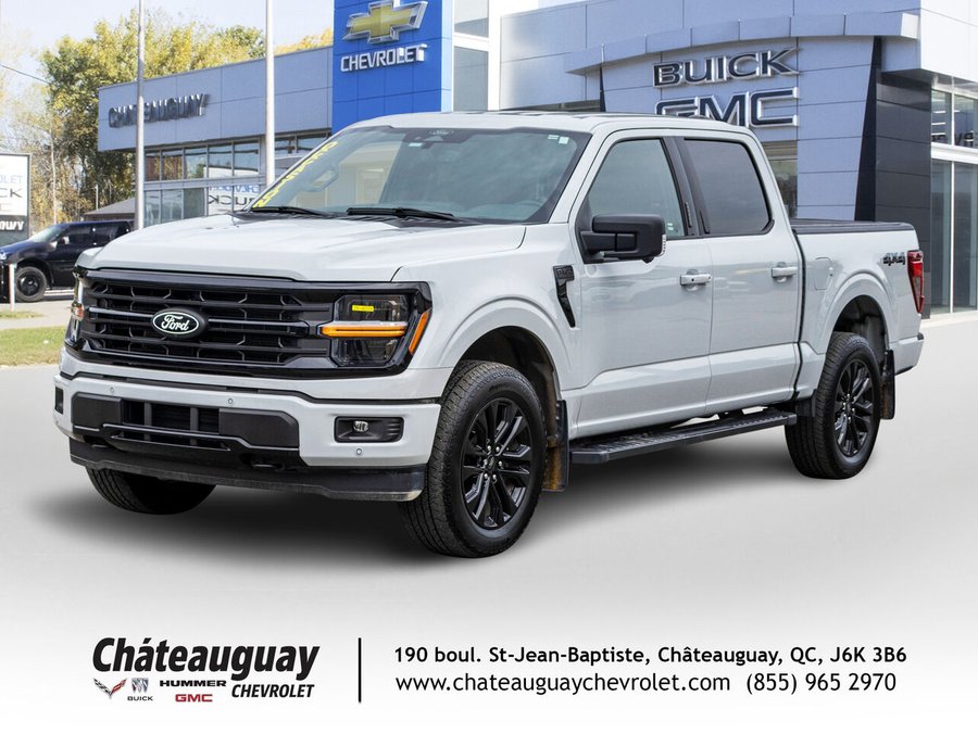 Ford F-150 XLT cabine SuperCrew 4RM caisse de 5,5 pi 2024 Gris