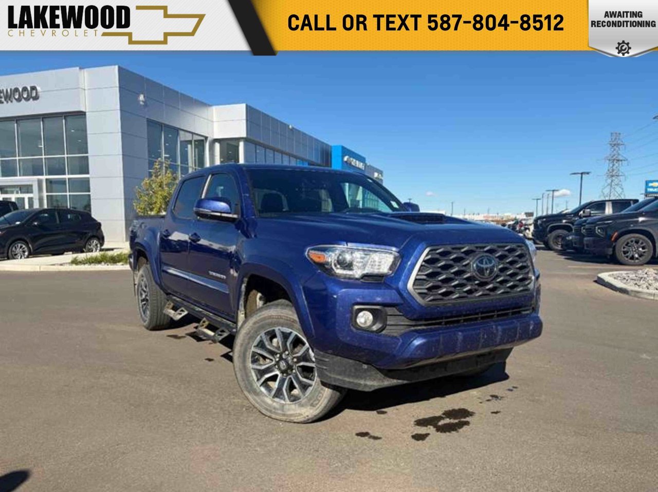2023 Toyota Tacoma 4x4 Double Cab Manual SB Blue Sherwood Park - photo #0