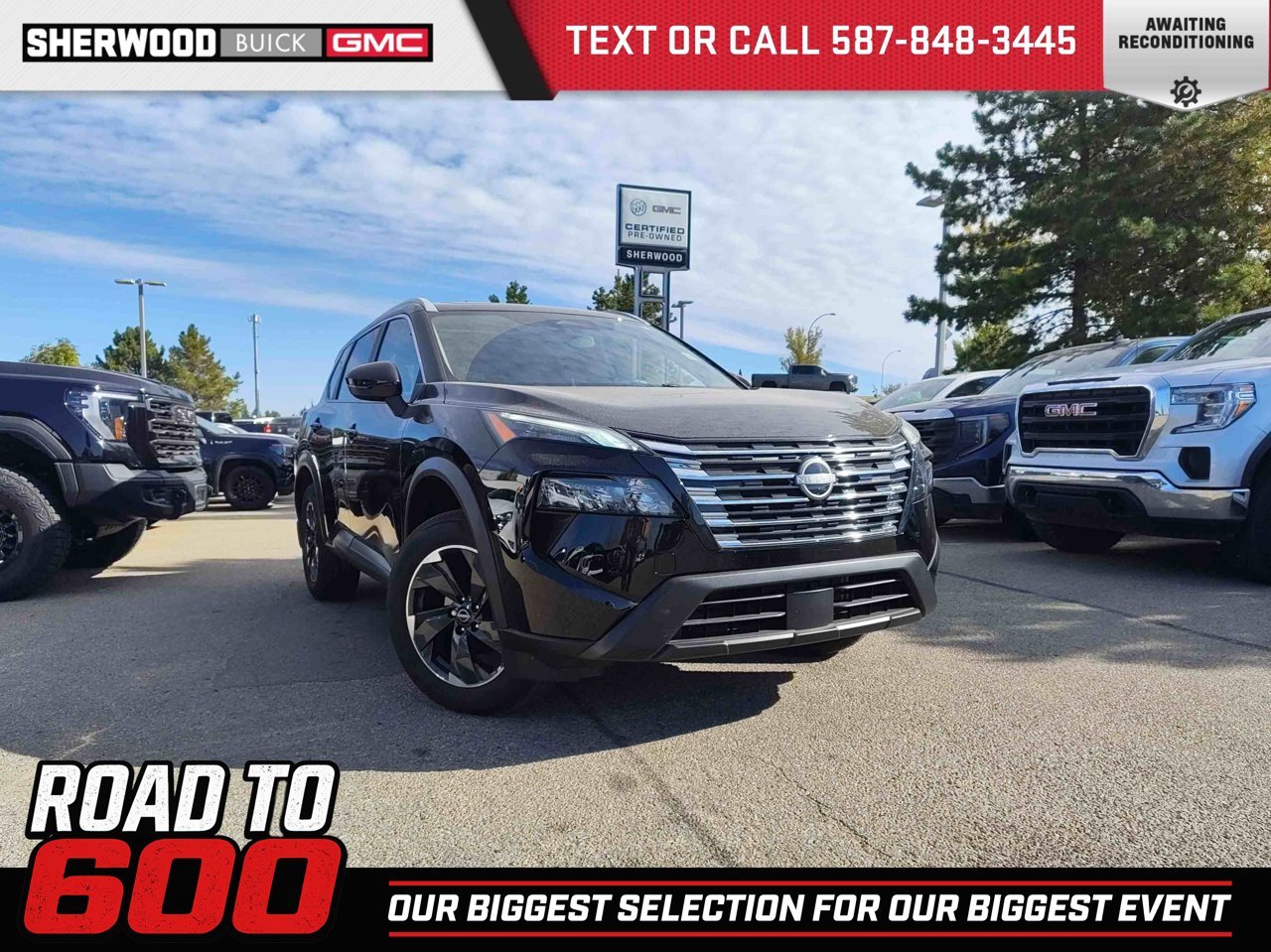 2024 Nissan Rogue AWD SV Moonroof Black Sherwood Park - photo #0