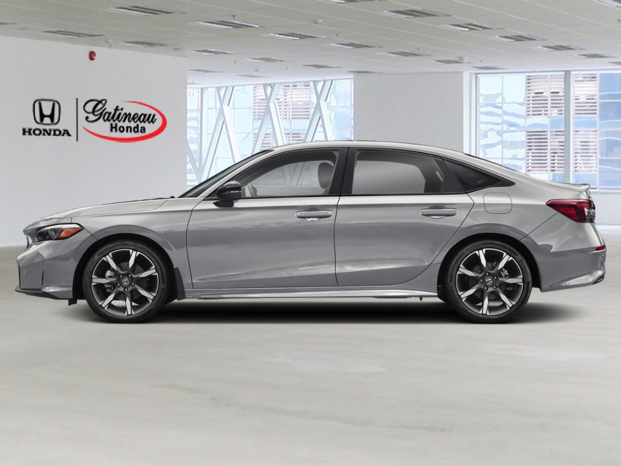 2026 Honda Civic hybride berline Sport Touring eCVT Grey Gatineau - photo #2