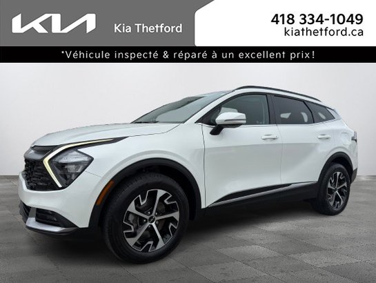 Kia Sportage EX AWD DEMARREUR PNEUS D'HIVER PAS ACCIDENTE 2024 Blanc