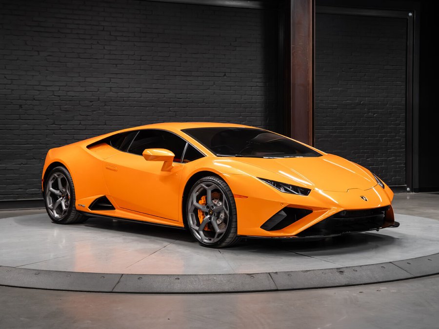 2022 Lamborghini Huracan EVO | Front Axle Lift | 20 Aesir Wheels | Sensonum Audio System Arancio Borealis Metallic